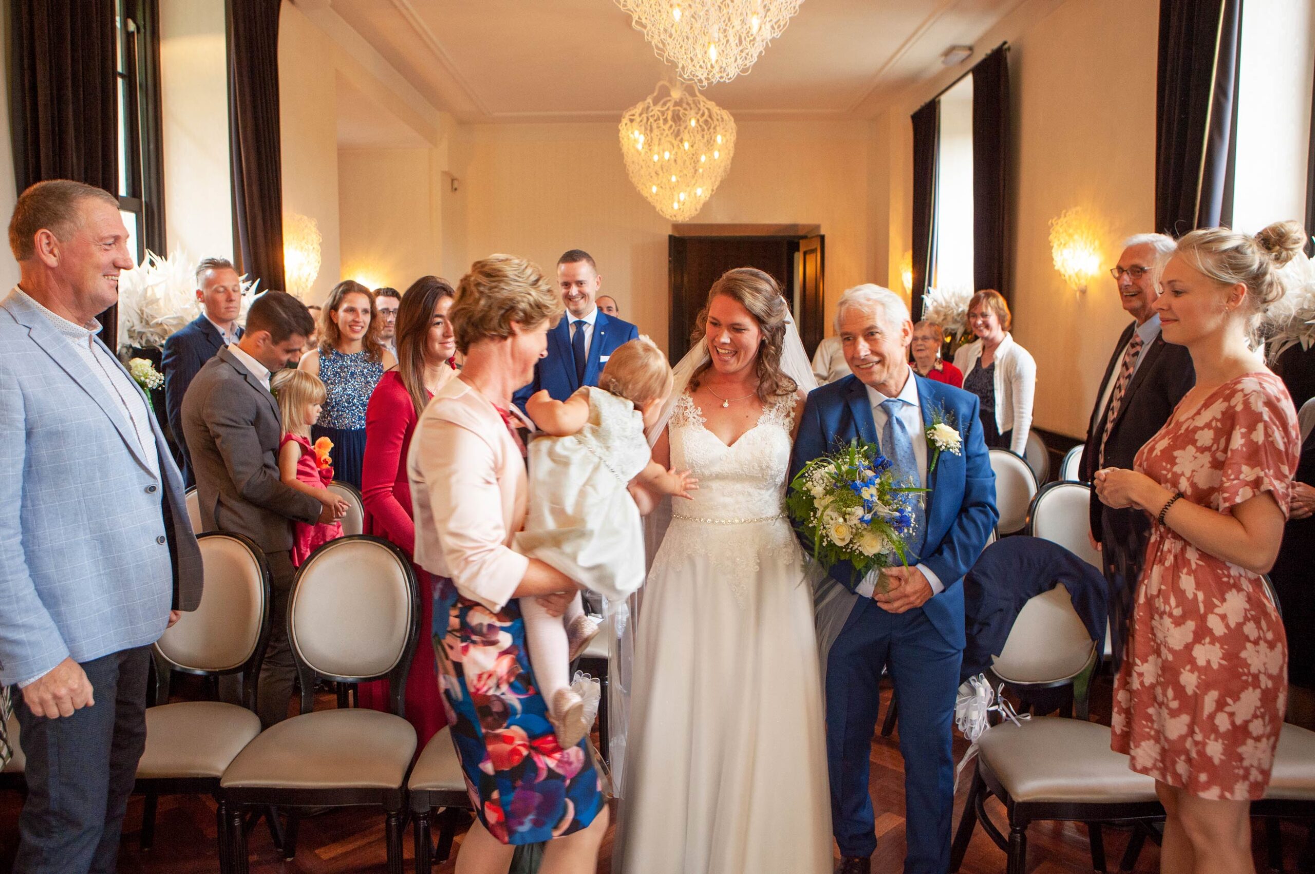 ceremonie ceremony Te Werve spontane trouwfotograaf emotie en sfeer Den Haag